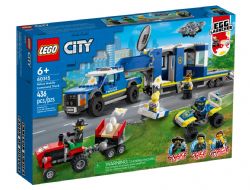 LEGO CITY POLICE - LE CAMION DE COMMANDEMENT MOBILE DE LA POLICE #60315